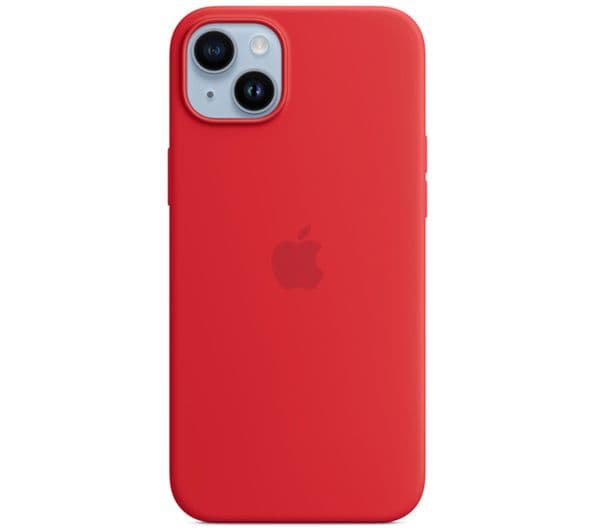 APPLE iPhone 14 Plus Silicone Case with MagSafe - PRODUCT(RED) - Image 1