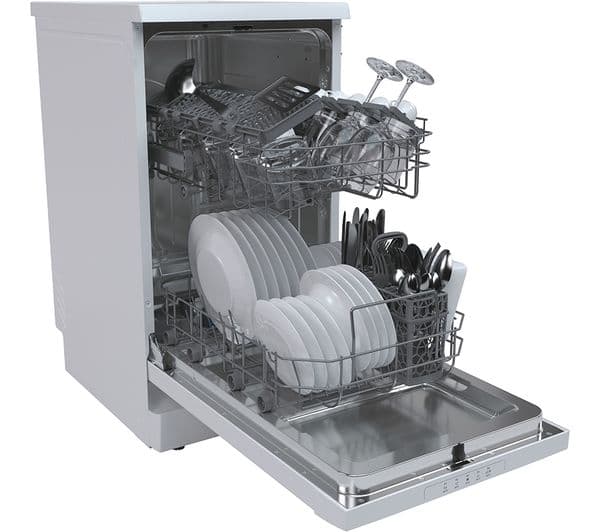 CANDY Brava CDPH 2L1049W-80 Slimline Dishwasher - White - Image 9