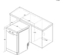 CANDY Brava CDPH 2L1049W-80 Slimline Dishwasher - White thumbnail 3
