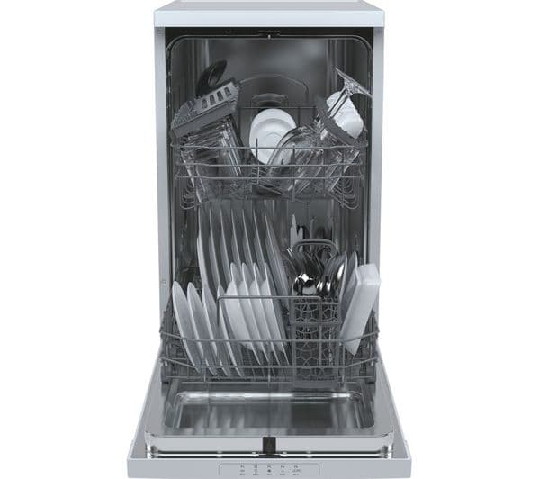 CANDY Brava CDPH 2L1049W-80 Slimline Dishwasher - White - Image 4