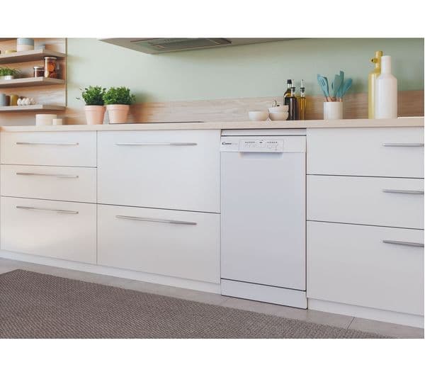 CANDY Brava CDPH 2L1049W-80 Slimline Dishwasher - White - Image 8