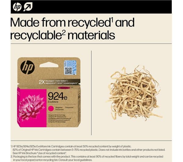 HP 924e EvoMore Magenta Ink Cartridge - Image 9