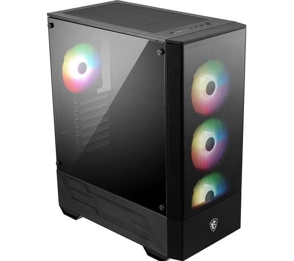 MSI MAG FORGE 112R ATX Mid-Tower PC Case - Black - Image 4