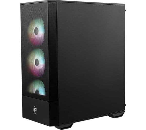 MSI MAG FORGE 112R ATX Mid-Tower PC Case - Black - Image 2