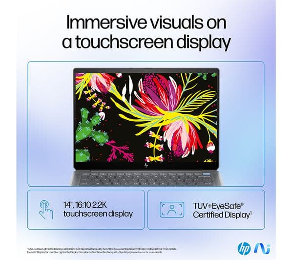 HP OmniBook Ultra 14" Laptop - AMD Ryzen AI 9, 1 TB SSD, Silver - Image 7