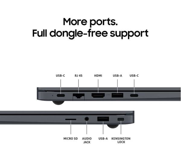 Samsung Galaxy Book4 (2024) 15.6" Laptop - Intel® Core™ 5, 512 GB SSD, Grey - Image 8