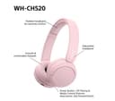 Sony WH-CH520P Headphones Pink thumbnail 10