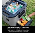 Ninja FB131UKGY FrostVault 28L Hard Cooler with Dry Zone - Slate Grey thumbnail 4
