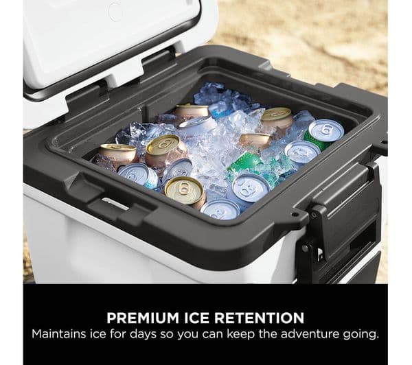 Ninja FB230UKWH FrostVault 28L Wheeled Cooler with Dry Zone - White - Image 6