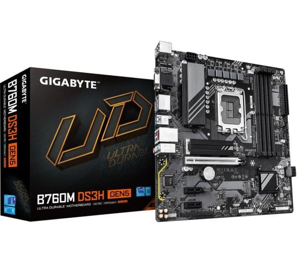 Gigabyte B760M DS3H LGA1700 Motherboard - Image 2