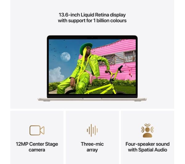 Apple MacBook Air 13.6 M5 16GB 1TB Starlight - Image 5