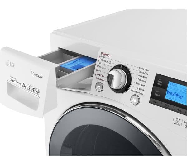 LG FH495BDS2 Smart Washing Machine - White - Image 2