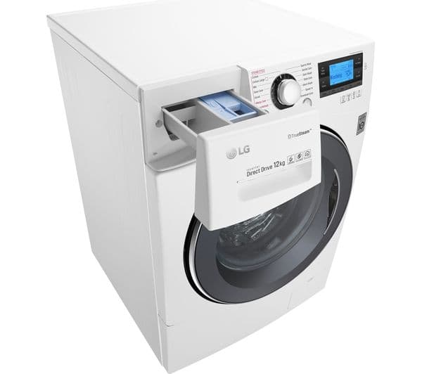 LG FH495BDS2 Smart Washing Machine - White - Image 6