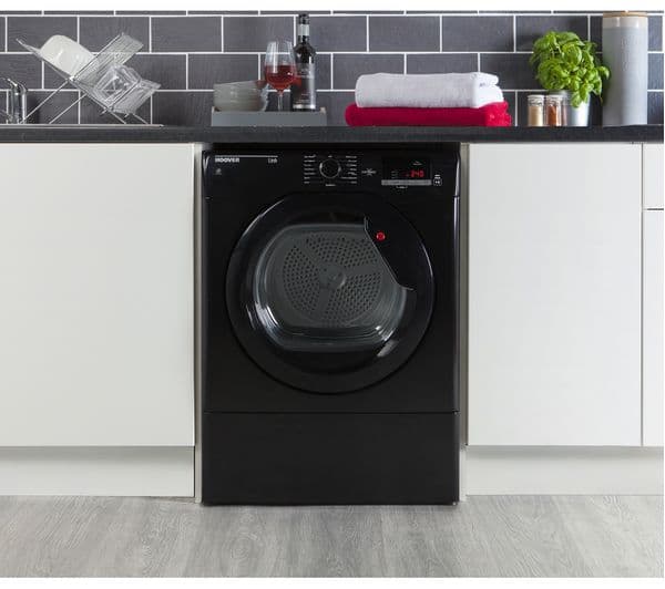 HOOVER HL V8DGB Vented NFC 8 kg Tumble Dryer - Black - Image 4