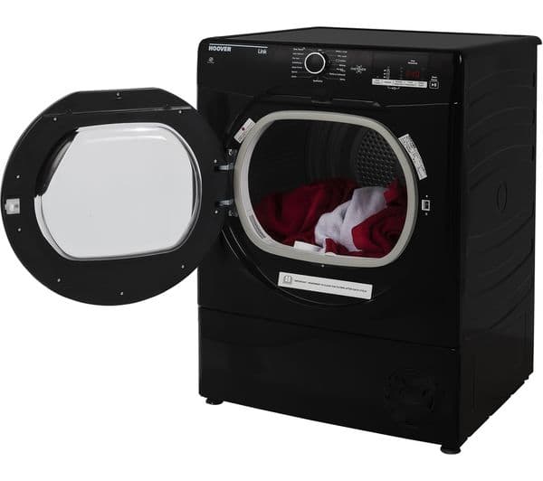 HOOVER HL V8DGB Vented NFC 8 kg Tumble Dryer - Black - Image 6