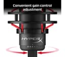 HyperX QuadCast 4P5P6AA USB Condenser Gaming Microphone - Black Red thumbnail 6