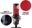 HyperX QuadCast 4P5P6AA USB Condenser Gaming Microphone - Black Red thumbnail 7