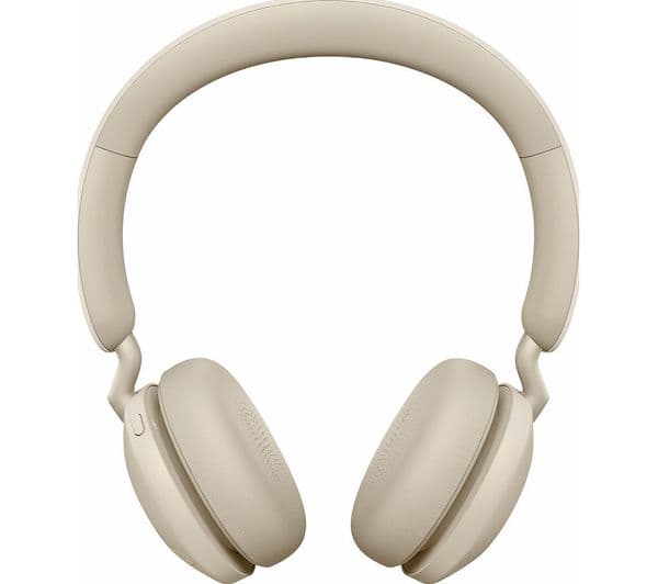 JABRA Elite 45h Wireless Bluetooth Headphones - Gold Beige - Image 1