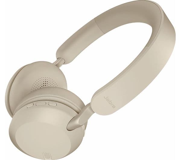 JABRA Elite 45h Wireless Bluetooth Headphones - Gold Beige - Image 4