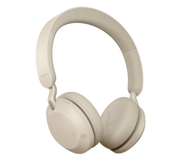 JABRA Elite 45h Wireless Bluetooth Headphones - Gold Beige - Image 10