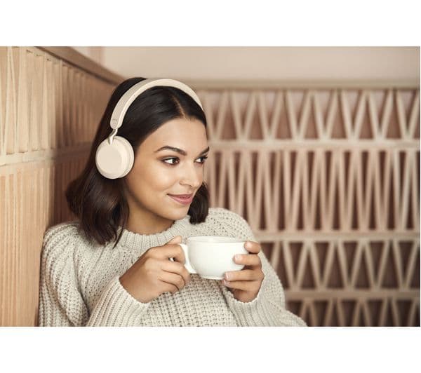 JABRA Elite 45h Wireless Bluetooth Headphones - Gold Beige - Image 8