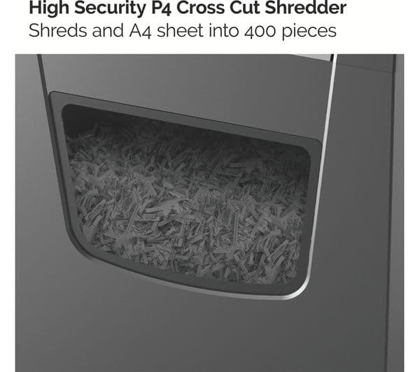 REXEL Momentum X312-SL Cross Cut Paper Shredder - Image 5