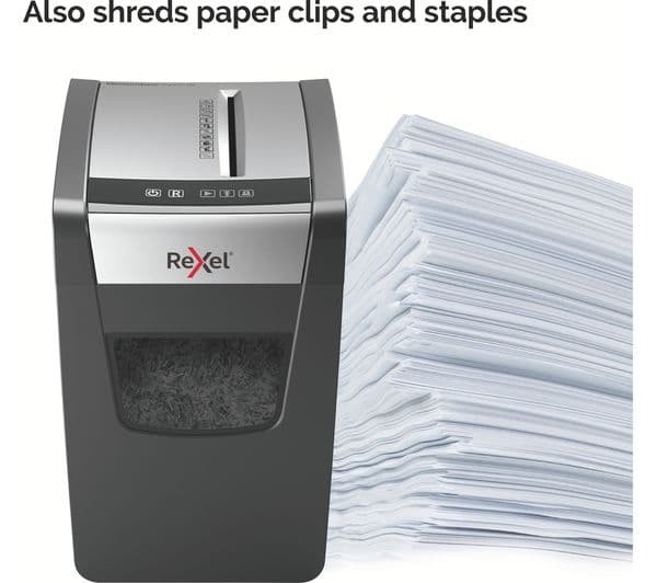 REXEL Momentum X312-SL Cross Cut Paper Shredder - Image 7