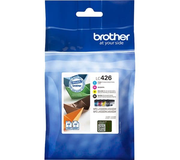 BROTHER LC426 Cyan, Magenta, Yellow & Black Ink Cartridges - Multipack