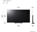 LG OLED77C34LA 77" Smart 4K Ultra HD HDR OLED TV with Amazon Alexa thumbnail 4