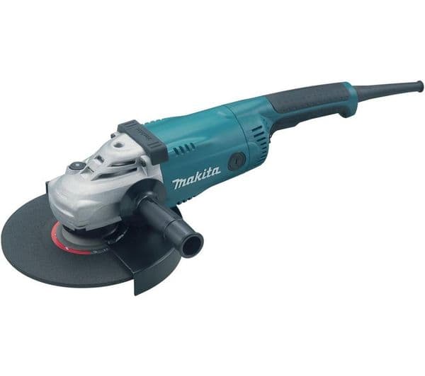 MAKITA GA9020KD/2 230 mm Angle Grinder - Black, blue & silver