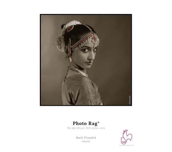 HAHNEMUEHLE FineArt Photo Rag A4 Ultra Smooth Matte Photo Card - 30 Sheets - Image 4