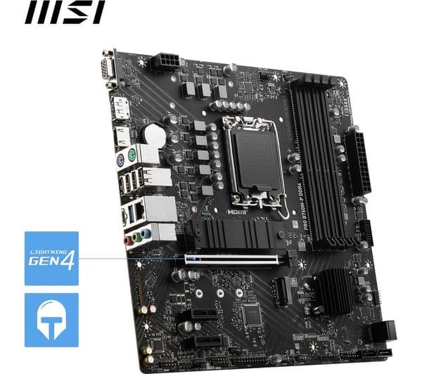 MSI PRO B760M-P Micro-ATX Motherboard Intel 14th 13th 12th Gen LGA 1700 DDR5 - Image 6