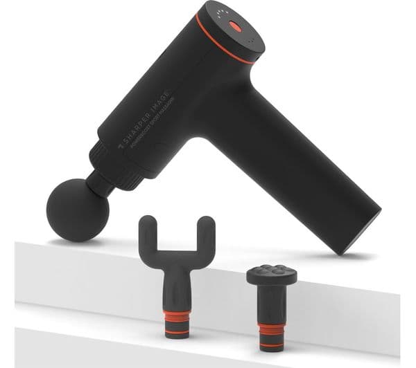 SHARPER IMAGE Powerboost Sport Deep Tissue Massager - Black - Image 2