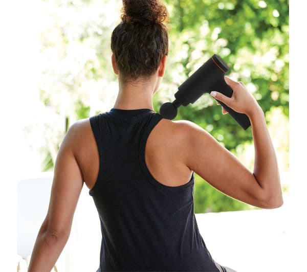 SHARPER IMAGE Powerboost Sport Deep Tissue Massager - Black - Image 5