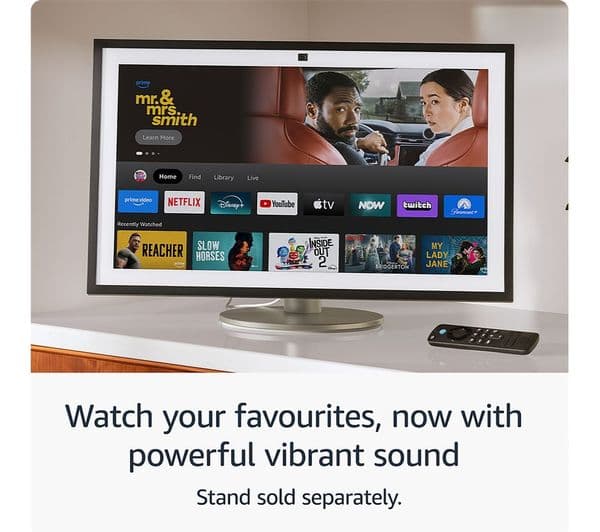 AMAZON Echo Show 21 Smart Display with Fire TV & Alexa Voice Remote - Image 2