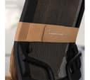 SHARPER IMAGE Shiatsu Back Massage Seat Topper - Cream & Brown thumbnail 6