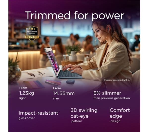 Lenovo Yoga Slim 9 Touchscreen Intel Core Ultra 7 16GB 1TB Teal - Image 9
