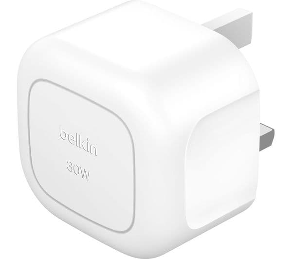 Belkin BoostCharge 30W USB-C Wall Charger White - Image 1