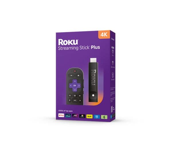 Roku Streaming Stick 4K Plus Black - Image 4