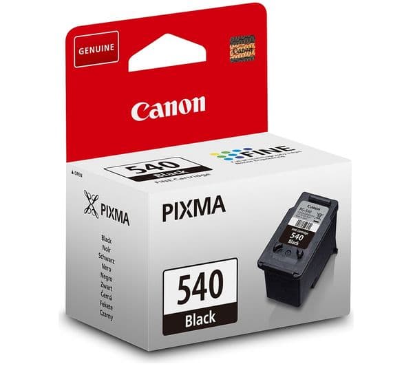 CANON PG-540 Black Ink Cartridge - Image 1