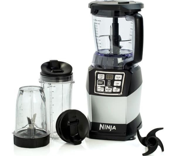 Ninja Nutri Ninja Compact System BL490UK Blender - Black & Grey - Image 1