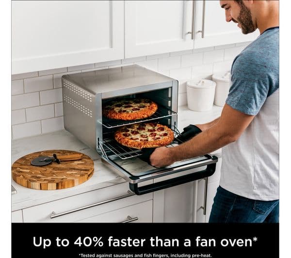Ninja Foodi 10-in-1 DT200UK Multifunction Oven & Air Fryer - Silver - Image 4