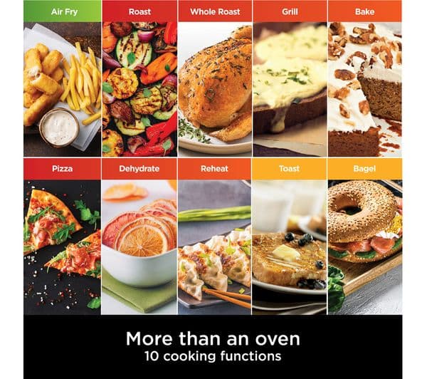 Ninja Foodi 10-in-1 DT200UK Multifunction Oven & Air Fryer - Silver - Image 5