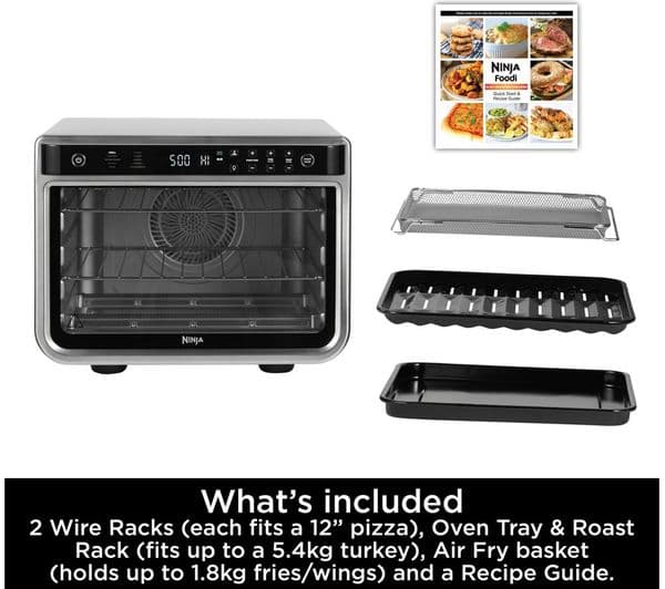 Ninja Foodi 10-in-1 DT200UK Multifunction Oven & Air Fryer - Silver - Image 10