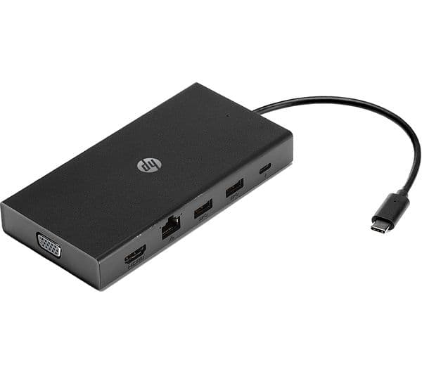 HP Travel 11-Port USB-C Hub Black - Image 9