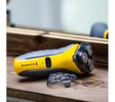 REMINGTON PR1855 Wet & Dry Stubble Rotary Shaver - Yellow & Black thumbnail 4