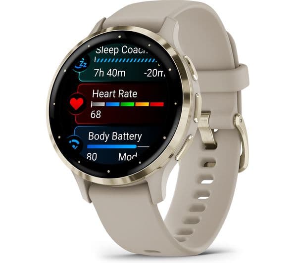 GARMIN Venu 3S Smartwatch Gold - Image 5