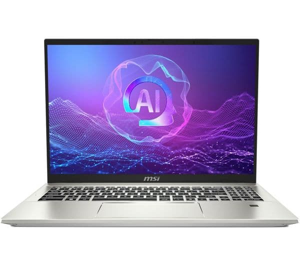 MSI Prestige A16 AI+ 16" Laptop - AMD Ryzen AI 9, 1 TB SSD, Silver - Image 1