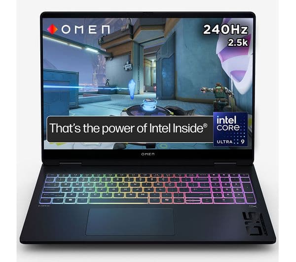 HP OMEN MAX 16-ah0503na 16" Gaming Laptop - Intel® Core™ Ultra 9, RTX 5070 Ti, 1 TB SSD - Image 1