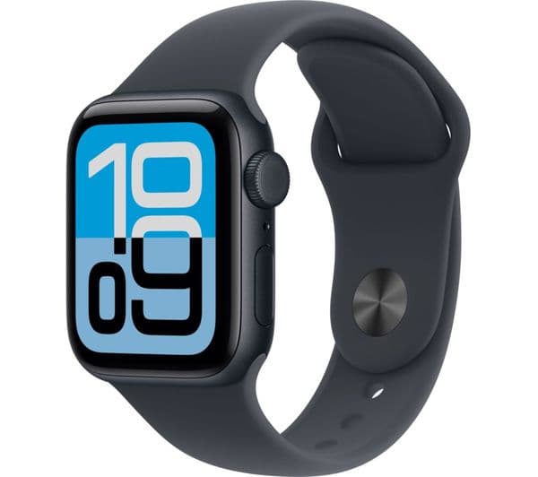 Apple Watch SE 3 GPS Cellular 40mm Midnight Aluminium Case with Midnight Sport Band M/L - Midnight - Image 1
